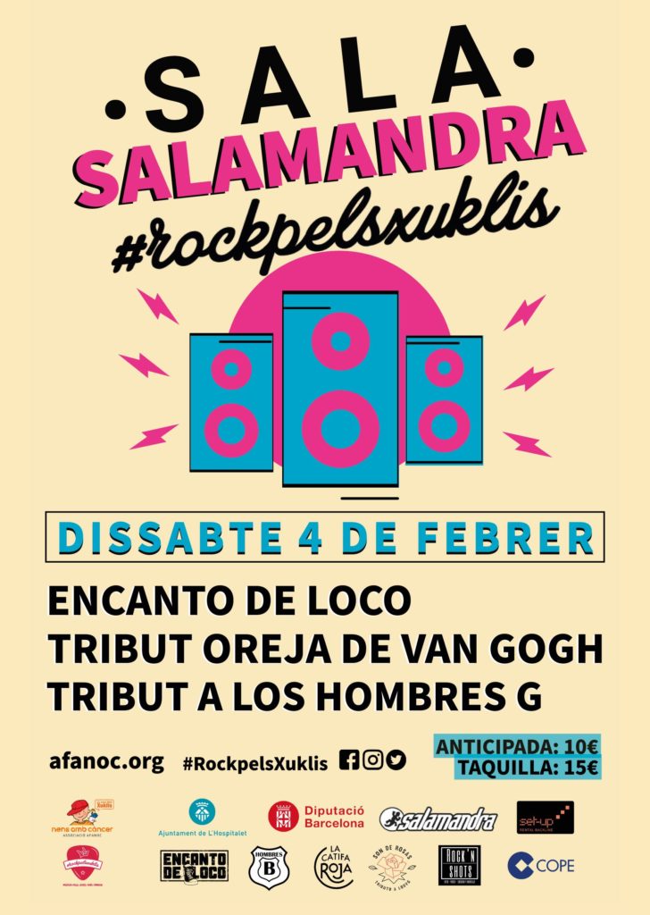 Cartell Sala Salamandra 4 febrer